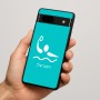 כיסוי בעיצוב אישי עם השם שלך לדגם - Google Pixel 7a 5G בעיצוב כדור מים אולימפי