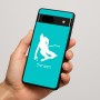 כיסוי בעיצוב אישי עם השם שלך לדגם - Google Pixel 7a 5G בעיצוב סקי