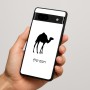 כיסוי בעיצוב אישי עם השם שלך לדגם - Google Pixel 7a 5G בעיצוב גמל