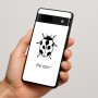 כיסוי בעיצוב אישי עם השם שלך לדגם - Google Pixel 7a 5G בעיצוב פרת משה רבנו