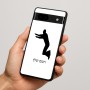 כיסוי בעיצוב אישי עם השם שלך לדגם - Google Pixel 7a 5G בעיצוב פארקורינג