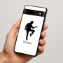 כיסוי בעיצוב אישי עם השם שלך לדגם - Google Pixel 7a 5G בעיצוב רקדן