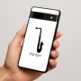 כיסוי בעיצוב אישי עם השם שלך לדגם - Google Pixel 7a 5G בעיצוב סקסופון
