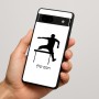 כיסוי בעיצוב אישי עם השם שלך לדגם - Google Pixel 7a 5G בעיצוב קפיצת משוכות