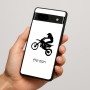 כיסוי בעיצוב אישי עם השם שלך לדגם - Google Pixel 7a 5G בעיצוב מוטוקרוס