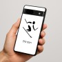 כיסוי בעיצוב אישי עם השם שלך לדגם - Google Pixel 7a 5G בעיצוב סקי אולימפי