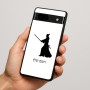 כיסוי בעיצוב אישי עם השם שלך לדגם - Google Pixel 7a 5G בעיצוב סמוראי