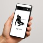 כיסוי בעיצוב אישי עם השם שלך לדגם - Google Pixel 7a 5G בעיצוב סקי