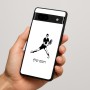 כיסוי בעיצוב אישי עם השם שלך לדגם - Google Pixel 7a 5G בעיצוב שחקן טניס