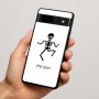כיסוי בעיצוב אישי עם השם שלך לדגם - Google Pixel 7a 5G בעיצוב סקלטון
