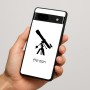כיסוי בעיצוב אישי עם השם שלך לדגם - Google Pixel 7a 5G בעיצוב טלסקופ