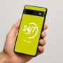 כיסוי בעיצוב אישי עם השם שלך לדגם - Google Pixel 7a 5G בעיצוב 24 ביולי