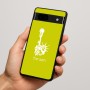 כיסוי בעיצוב אישי עם השם שלך לדגם - Google Pixel 7a 5G בעיצוב פסל החירות