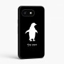 כיסוי בעיצוב אישי עם השם שלך לדגם - Google Pixel 8 5G בעיצוב פינגווין