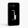 כיסוי בעיצוב אישי עם השם שלך לדגם - Google Pixel 8 5G בעיצוב סקסופון