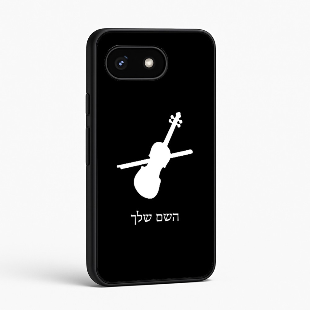 כיסוי בעיצוב אישי עם השם שלך לדגם - Google Pixel 8 5G בעיצוב כינור