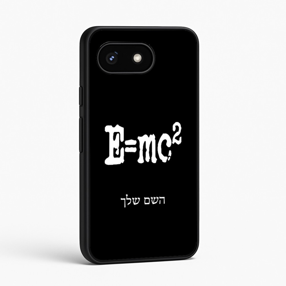 כיסוי בעיצוב אישי עם השם שלך לדגם - Google Pixel 8 5G בעיצוב נוסחת אלברט איינשטיין