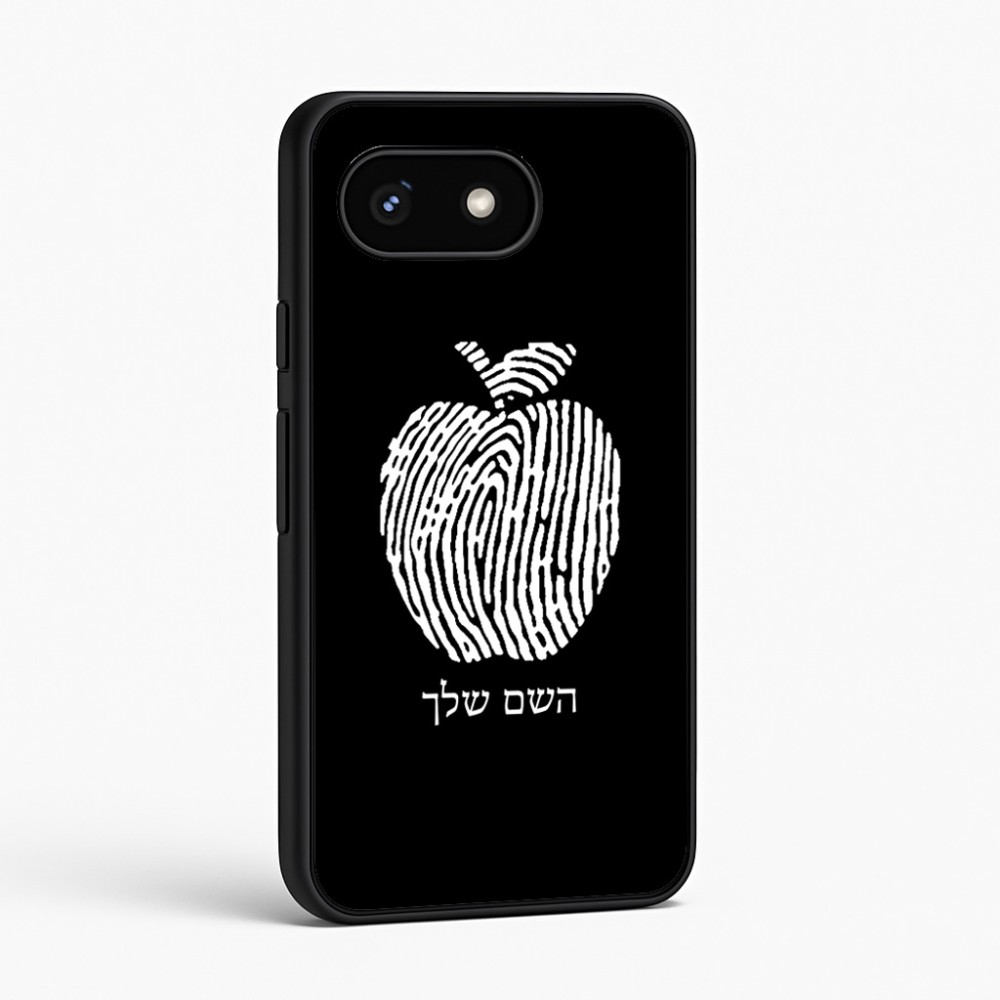 כיסוי בעיצוב אישי עם השם שלך לדגם - Google Pixel 8 5G בעיצוב הדפס תפוח