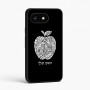 כיסוי בעיצוב אישי עם השם שלך לדגם - Google Pixel 8 5G בעיצוב הדפס תפוח