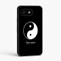 כיסוי בעיצוב אישי עם השם שלך לדגם - Google Pixel 8 5G בעיצוב סמל יינג יאנג