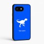 כיסוי בעיצוב אישי עם השם שלך לדגם - Google Pixel 8 5G בעיצוב דינוזאור