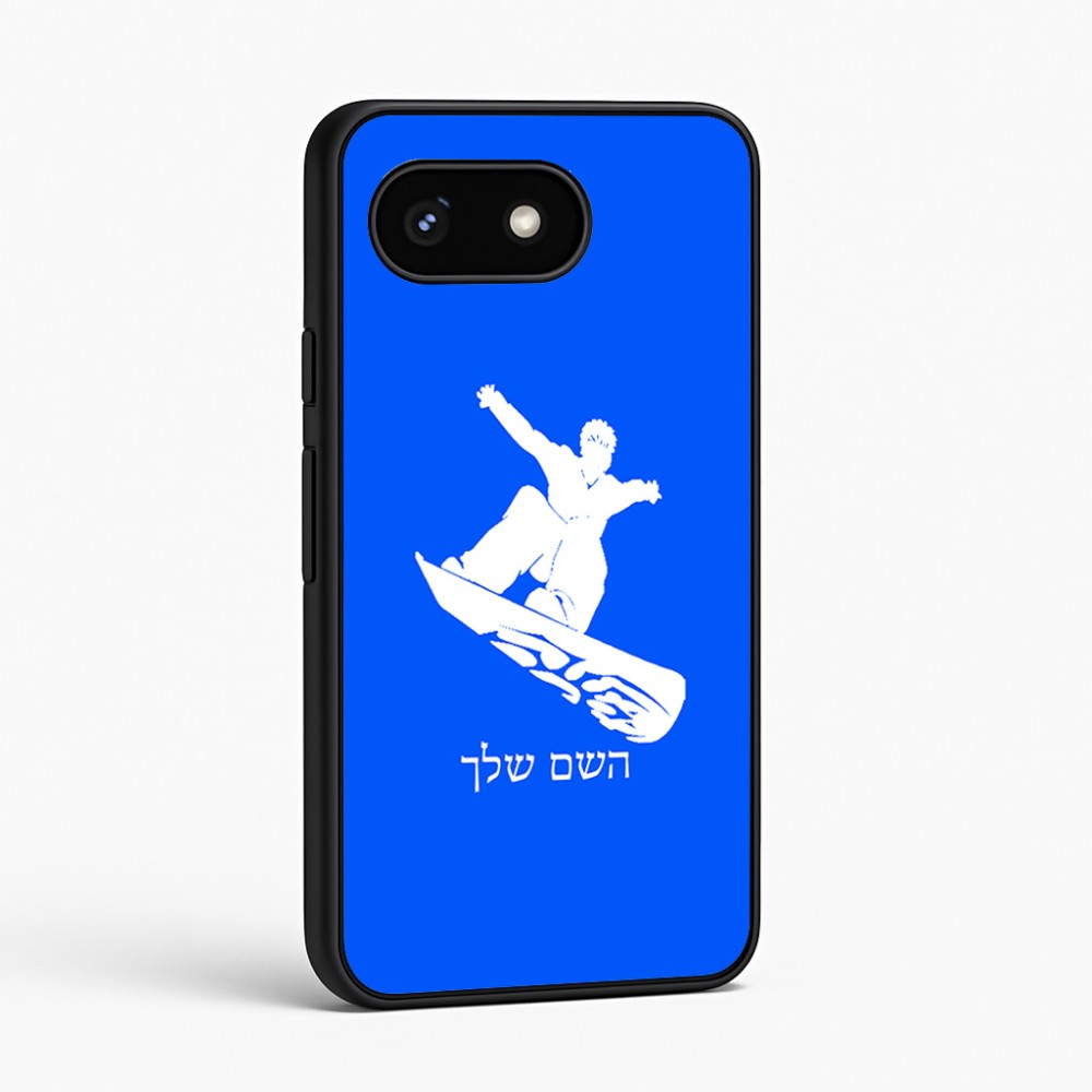 כיסוי בעיצוב אישי עם השם שלך לדגם - Google Pixel 8 5G בעיצוב סנובורדיסט