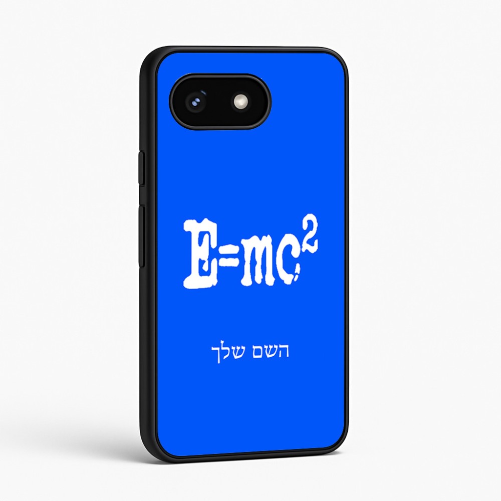 כיסוי בעיצוב אישי עם השם שלך לדגם - Google Pixel 8 5G בעיצוב נוסחת אלברט איינשטיין