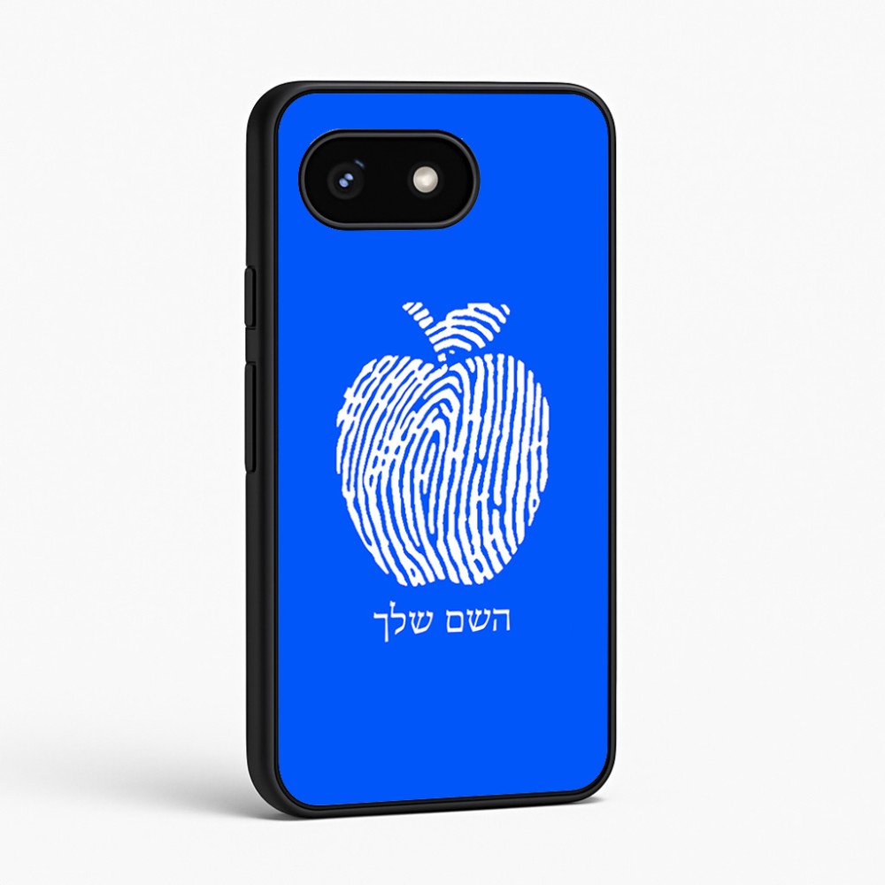 כיסוי בעיצוב אישי עם השם שלך לדגם - Google Pixel 8 5G בעיצוב הדפס תפוח