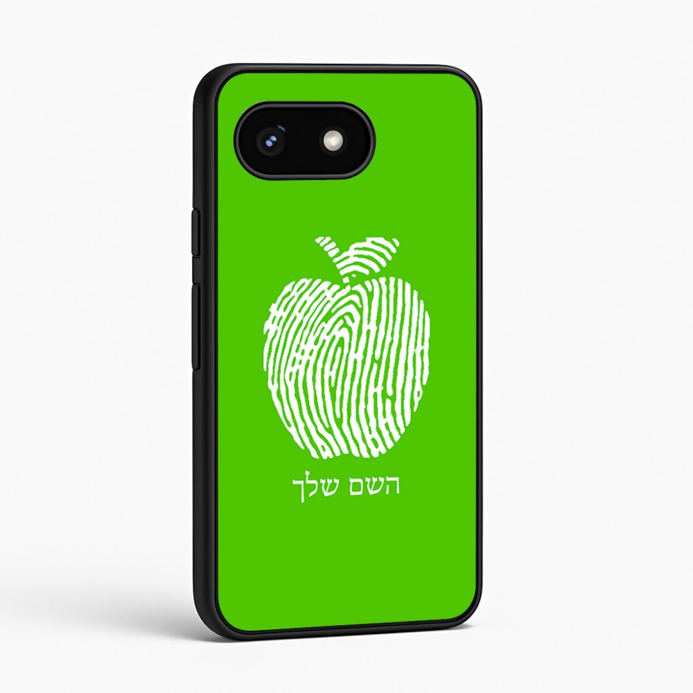 כיסוי בעיצוב אישי עם השם שלך לדגם - Google Pixel 8 5G בעיצוב הדפס תפוח