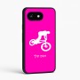 כיסוי בעיצוב אישי עם השם שלך לדגם - Google Pixel 8 5G בעיצוב רוכב אופניים