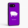 כיסוי בעיצוב אישי עם השם שלך לדגם - Google Pixel 8 5G בעיצוב חזיר