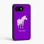 כיסוי בעיצוב אישי עם השם שלך לדגם - Google Pixel 8 5G בעיצוב זברה