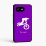 כיסוי בעיצוב אישי עם השם שלך לדגם - Google Pixel 8 5G בעיצוב רוכב אופניים