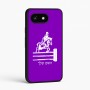 כיסוי בעיצוב אישי עם השם שלך לדגם - Google Pixel 8 5G בעיצוב רוכב סוסים