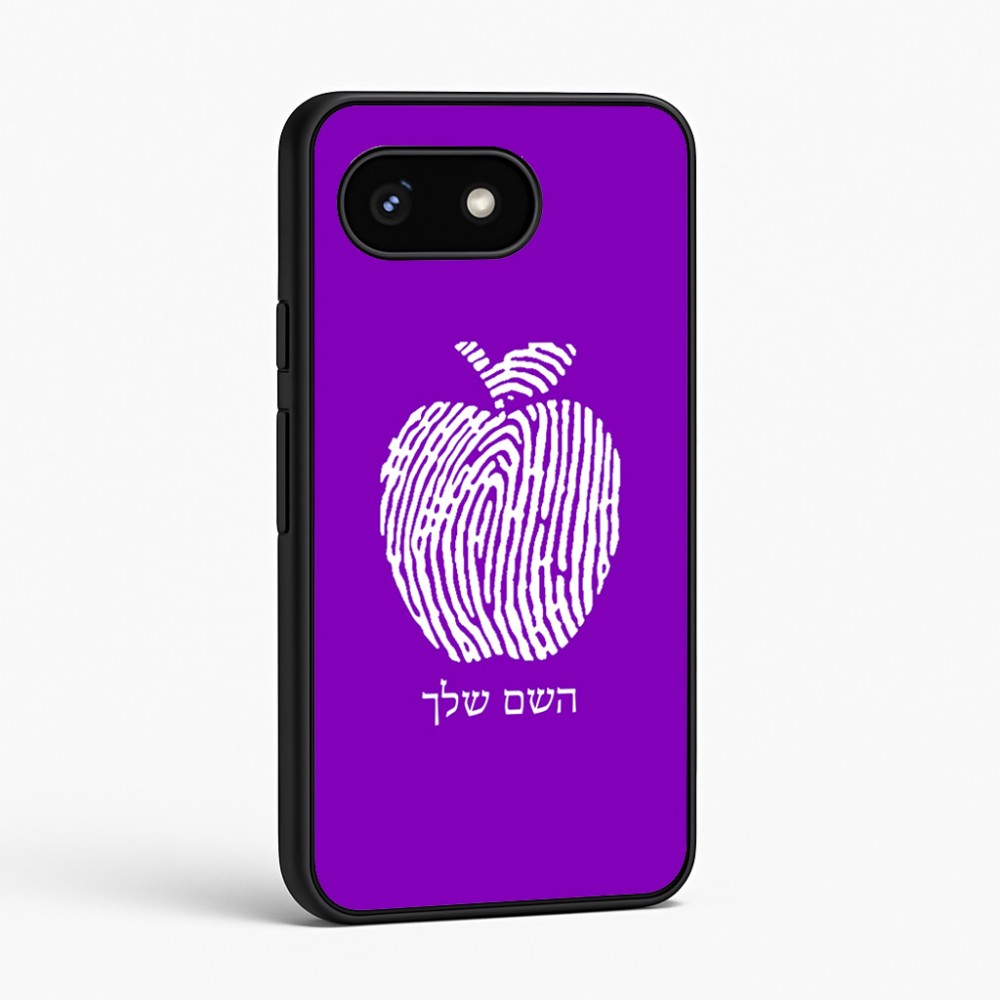כיסוי בעיצוב אישי עם השם שלך לדגם - Google Pixel 8 5G בעיצוב הדפס תפוח