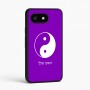 כיסוי בעיצוב אישי עם השם שלך לדגם - Google Pixel 8 5G בעיצוב סמל יינג יאנג