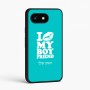כיסוי בעיצוב אישי עם השם שלך לדגם - Google Pixel 8 5G בעיצוב נשקי את חבר שלי