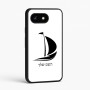 כיסוי בעיצוב אישי עם השם שלך לדגם - Google Pixel 8 5G בעיצוב סירה
