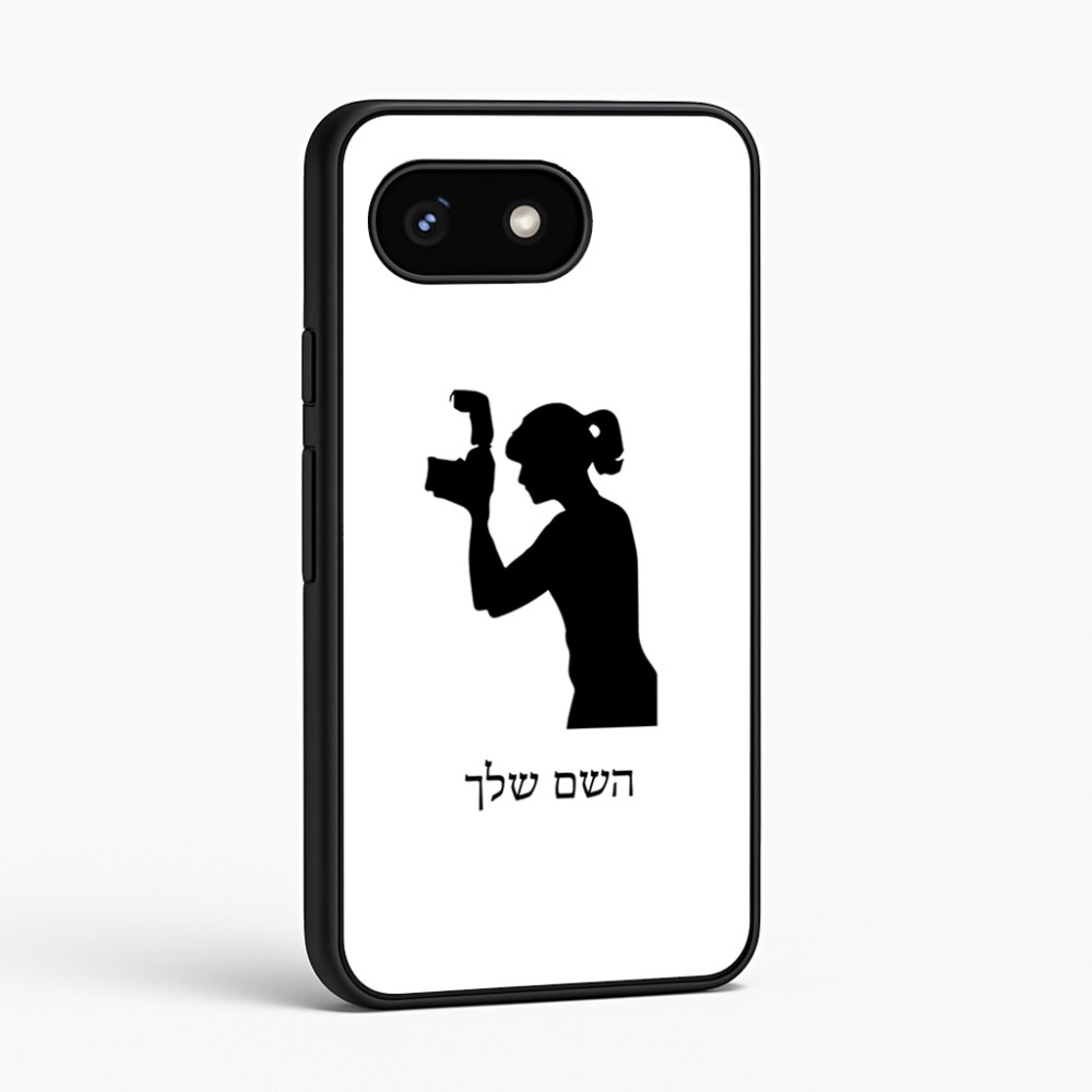 כיסוי בעיצוב אישי עם השם שלך לדגם - Google Pixel 8 5G בעיצוב צלמת - אישה
