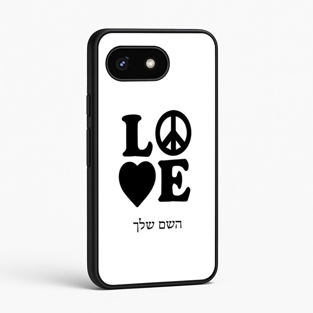 כיסוי בעיצוב אישי עם השם שלך לדגם - Google Pixel 8 5G בעיצוב אהבה