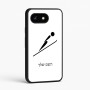 כיסוי בעיצוב אישי עם השם שלך לדגם - Google Pixel 8 5G בעיצוב קפיצת סקי אולימפית
