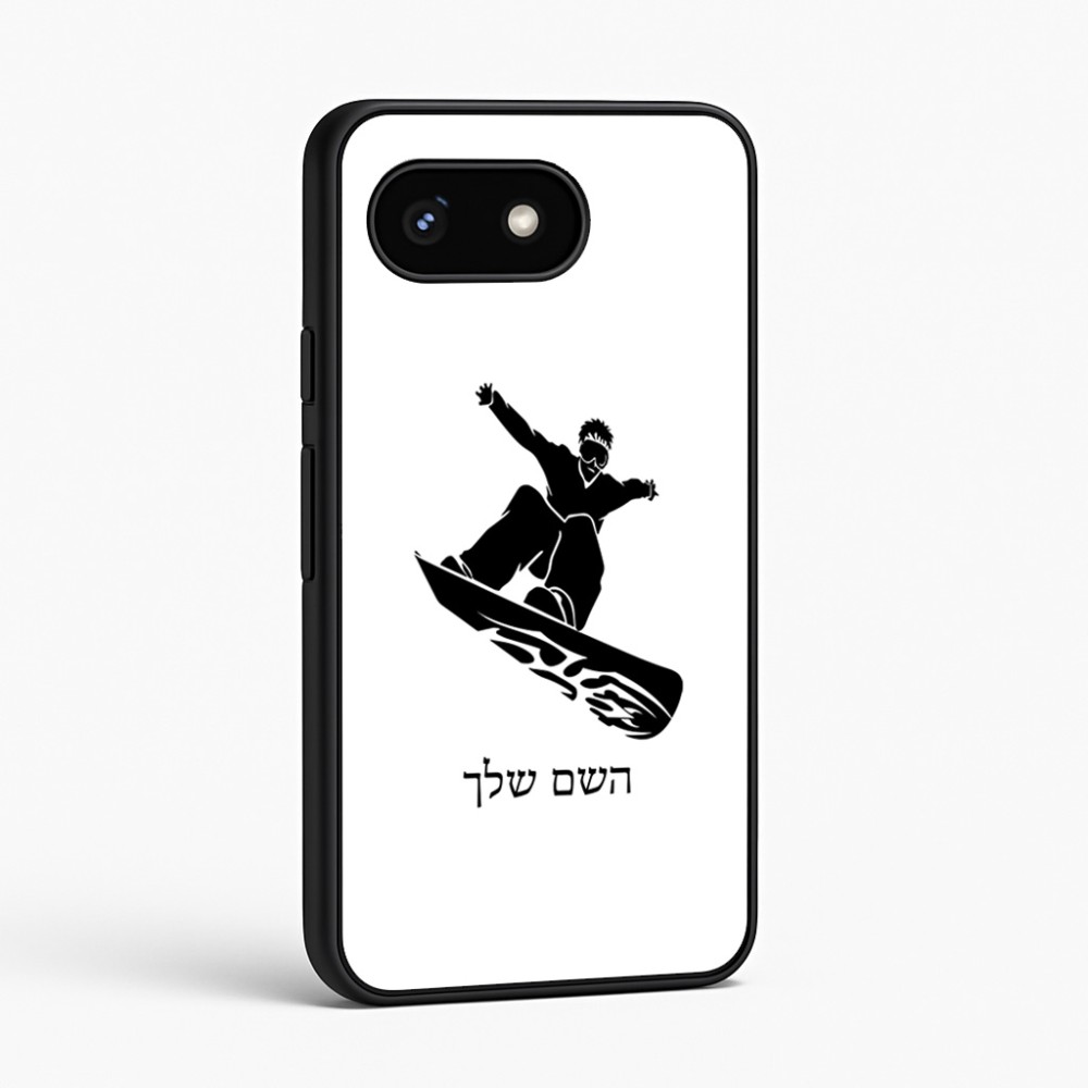 כיסוי בעיצוב אישי עם השם שלך לדגם - Google Pixel 8 5G בעיצוב סנובורדיסט