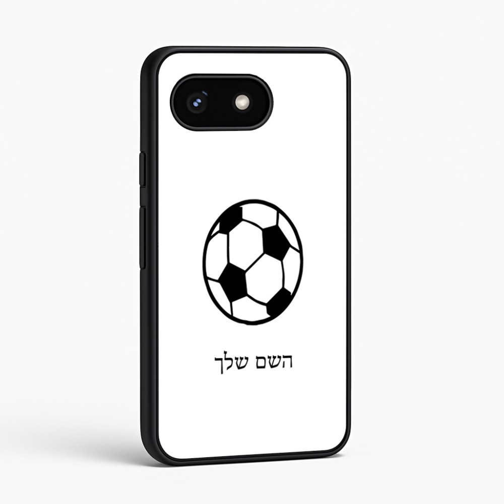 כיסוי בעיצוב אישי עם השם שלך לדגם - Google Pixel 8 5G בעיצוב כדורגל כדור כדורגל