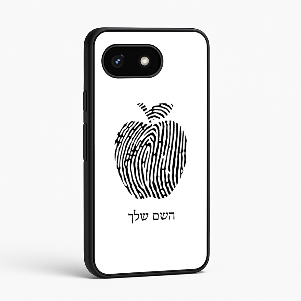כיסוי בעיצוב אישי עם השם שלך לדגם - Google Pixel 8 5G בעיצוב הדפס תפוח