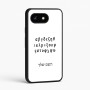 כיסוי בעיצוב אישי עם השם שלך לדגם - Google Pixel 8 5G בעיצוב האלפבית היווני