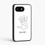 כיסוי בעיצוב אישי עם השם שלך לדגם - Google Pixel 8 5G בעיצוב יד