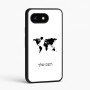 כיסוי בעיצוב אישי עם השם שלך לדגם - Google Pixel 8 5G בעיצוב מפת העולם