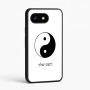כיסוי בעיצוב אישי עם השם שלך לדגם - Google Pixel 8 5G בעיצוב סמל יינג יאנג