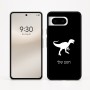 כיסוי בעיצוב אישי עם השם שלך לדגם - Google Pixel 8 5G בעיצוב דינוזאור