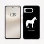 כיסוי בעיצוב אישי עם השם שלך לדגם - Google Pixel 8 5G בעיצוב סוס